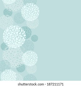 blue background from round abstract forms with a place for the text