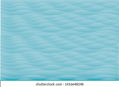 Blue background of sea waves.