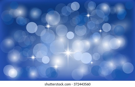 blue background with shimmering circles