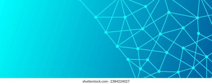 The blue background is simple and attractive