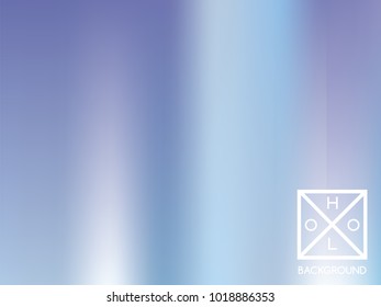 Blue background. Sparkly cover.  Abstract soft pastel colors backdrop.  Trendy creative vector cosmic gradient. Mesh blue foil.  Creative neon template for banner. Iridescent print.