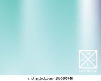 Blue background. Sparkly cover.  Abstract soft pastel colors backdrop.  Trendy creative vector cosmic gradient. Mesh blue foil.  Creative neon template for banner. Iridescent print.