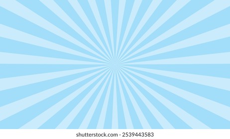 blue background spiral rays abstract geometric radial pattern starburst colorful 