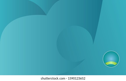 Blue background, sporty vector illustration