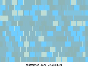 diseño de rectángulo de fondo azul abstracto y sin costuras geométrico. ilustración de forma