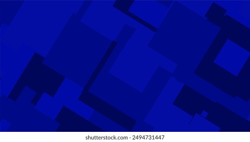 a blue background with squares on it