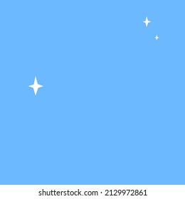 blue background with the star