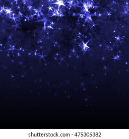 Blue Background with Stars