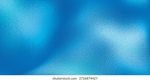 Blauer Hintergrund. Teal Textur Folieneffekt. Cyan-Muster für Design-Ausdrucke, Visitenkarten. Marmorplatte. Kaltfarbige Oberfläche glitzern. Metall-Minze-Hintergrund. Glanz hellblauer Farbverlauf. Vektorgrafik