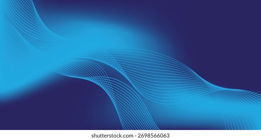 Blue background. Technology background. vector art