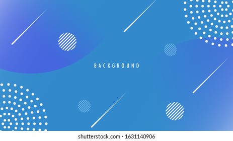 Blue Background Template. Design Graphic Vector EPS10