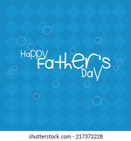 a blue background with text for father's day