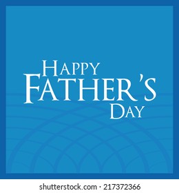 a blue background with text for father's day