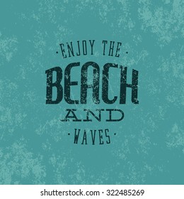 Blue background with text and a summer icon