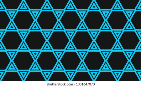 Blue background. For textile, holiday decoration,fabric,cloth,gift paper,prints,decor. Vector illustration