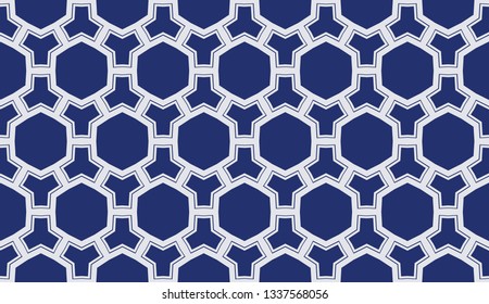 Blue background. For textile, holiday decoration,fabric,cloth,gift paper,prints,decor. Vector illustration