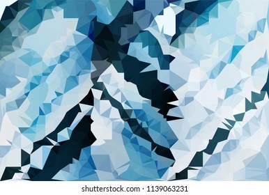 blue background triangulation, cool texture pattern