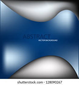 blue background vector abstract curve texture template for design eps10