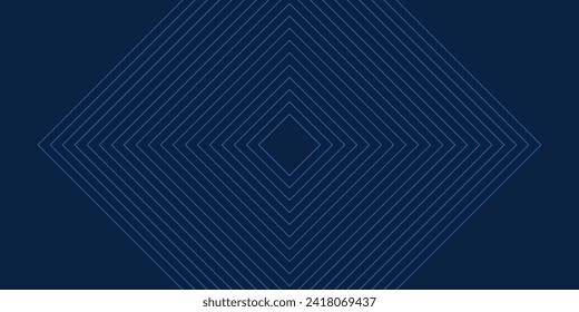 Blue background. Vector abstract, science, futuristic, energy technology concept. 