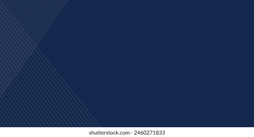 Blue background. Vector abstract, science, futuristic, energy technology concept. Digital image of light rays, stripes lines with blue light over dark blue background vector