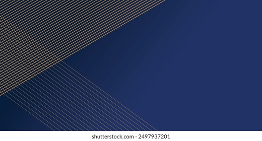 Blue background. Vector abstract, science, futuristic, energy technology concept. Digital image of light rays, stripes lines with blue light over dark blue background. vector modern