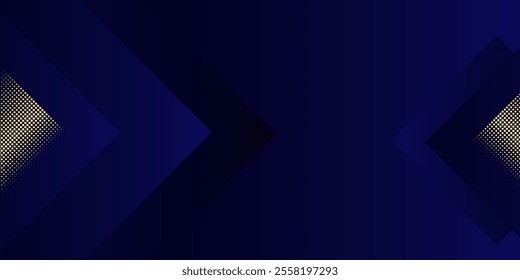Blue background. Vector abstract, science, futuristic, energy technology concept. Digital image of light rays, stripes lines with blue light over dark blue background