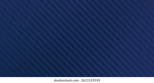 Blue background. Vector abstract, science, futuristic, energy technology concept. Digital image of light rays, stripes lines with blue light over dark blue background