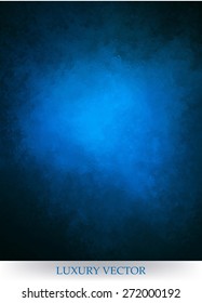 blue background vector with black border and glass or foil texture detail