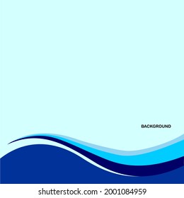 vector de fondo azul para presentación de negocios