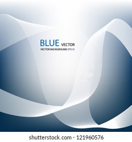 blue background vector curve texture template for design