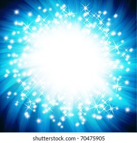 Blue  background  vector illustration