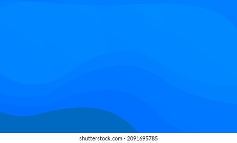 Ilustración vectorial de fondo azul. Ilustración colorida abstracta con gradiente. Diseño borroso para su sitio web.