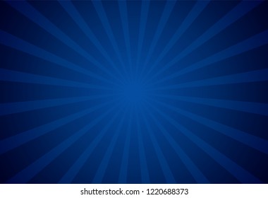 Blue background vector illustration lighting effect graphic for text and message board design infographic