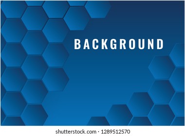 Blue background vector illustration lighting effect graphic for text and message board design infographic	
