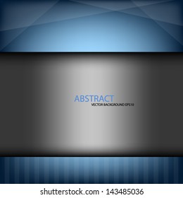 blue background vector illustration lighting effect graphic paper dimension and overlap metal color for text and message board design infographic