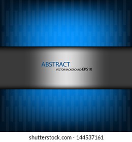 blue background vector illustration lighting effect graphic paper dimension and overlap metal color for text and message board design infographic