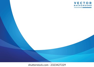 Blue background vector illustration lighting effect graphic for text and message board design infographic.