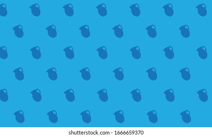 blue background with vector jugs 