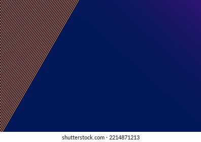 blue background vector minimalistic and simple design with golden lines. can be used for backgrounds, wallpapers, product sales. eps 10 vector