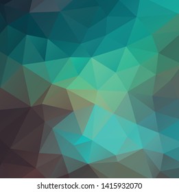 Blue Background Wallpaper Polygon Illustration