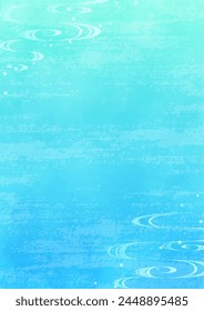 fondo azul con flujo de agua