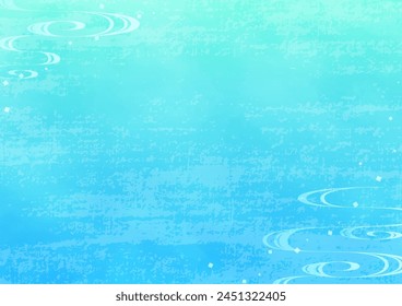 blue background with water flow