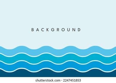 blue background wave sea abstract gradient wallpaper professional presentation