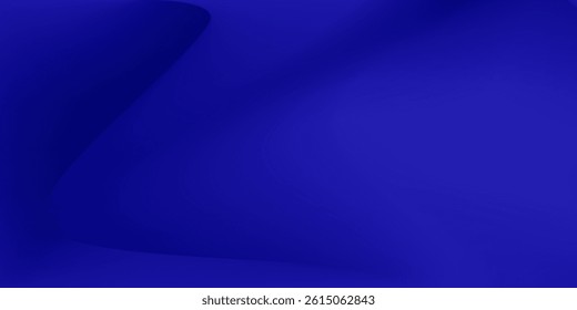 Blue background with waves, abstract background with shadows