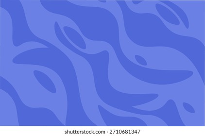 Fondo azul con ondas y Formas.