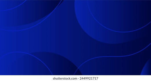 blue background with wavy abstract lines