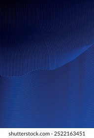 a blue background with wavy lines, a blue glass with a blue background with a line effect