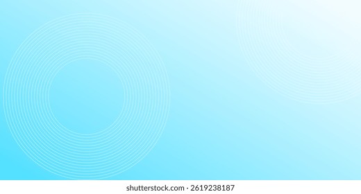 blue background with white circle rings in faded distressed vintage grunge texture design  old geometric pattern paper.art