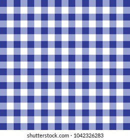 Blue background with white elements that make up the grid