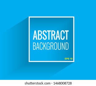 blue background with white frames for text